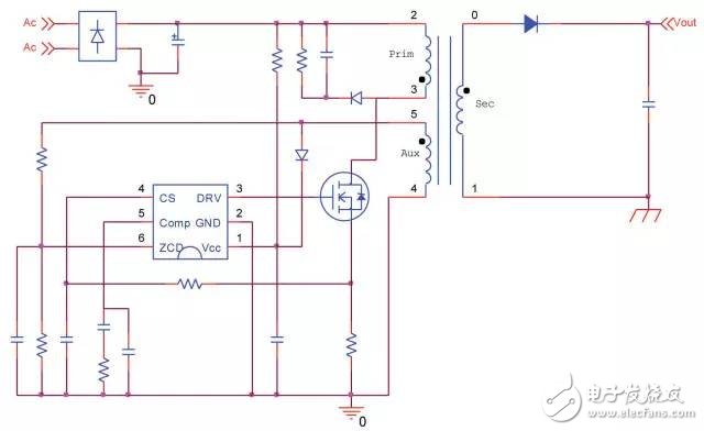 為初級端調節反激式轉換器建立一個平均模型