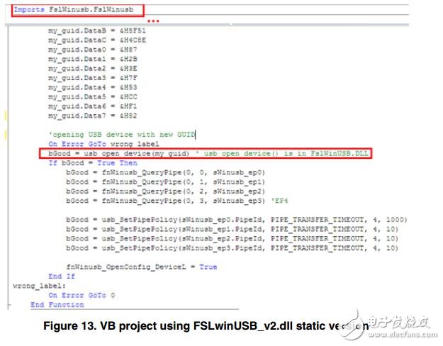 使用WinUSB在Visual Studio項目與Freescale USB設(shè)備控制器