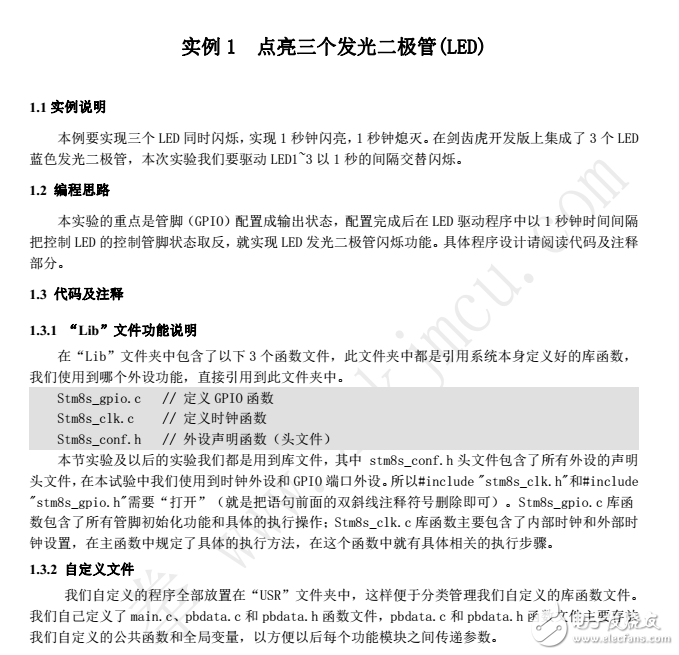 STM8S——C語言精品編程100例