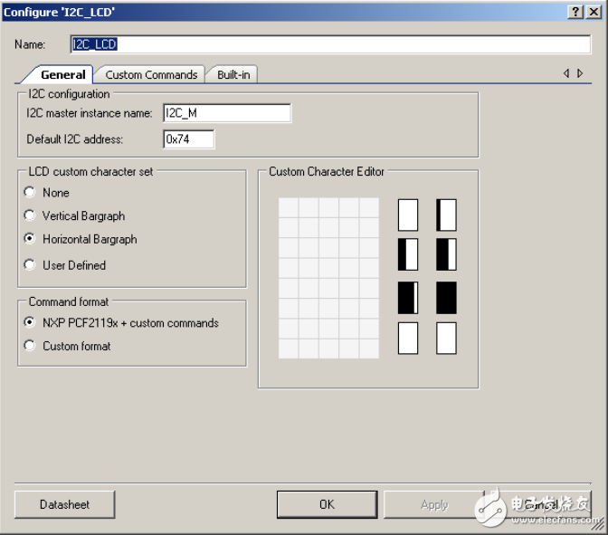 I2C LCD 器件通過驅動帶有 I2C 接口的 2 線式 16 字符 LCD