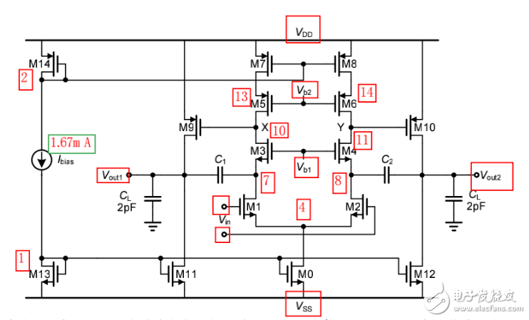 《模擬集成電路設計原理》課程項目:兩級運算放大器