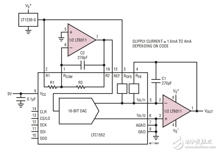 運算放大器LT6011/6012 pdf中文資料