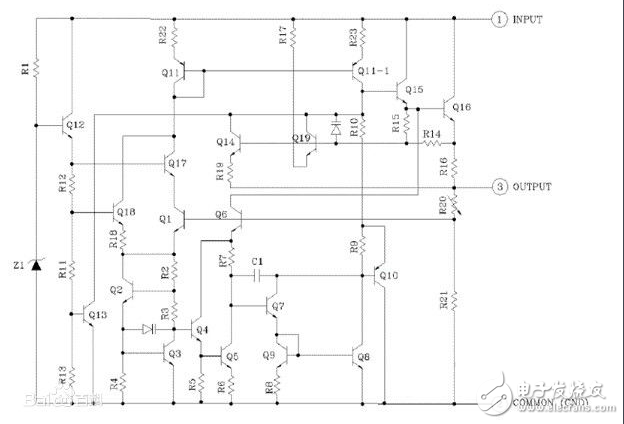 7805穩壓電源工作原理