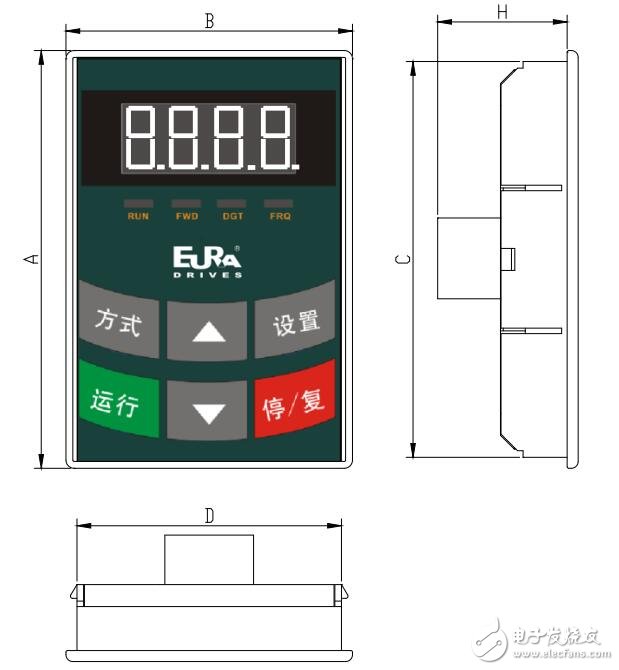 FZ3000系列變頻器接線及安裝