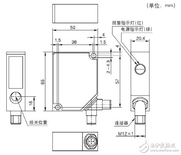 HLA系列模擬輸出型激光傳感器技術規格