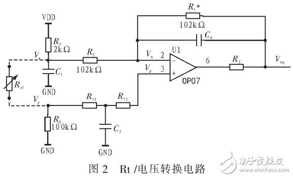 一種雙冗余熱電阻/電壓轉(zhuǎn)換電路分析