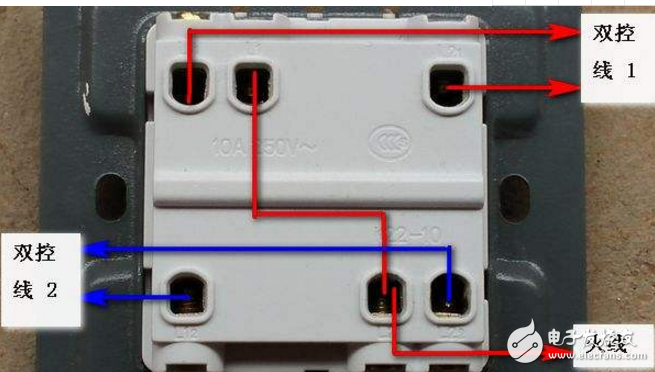 雙控開關和單控開關的區別