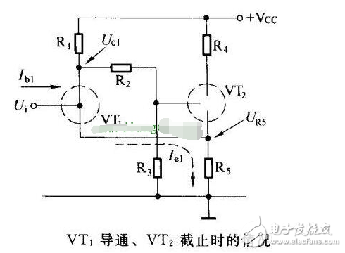 圖文結合淺析晶體管施密特觸發器電路原理