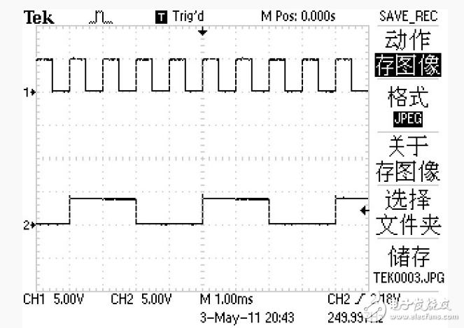 d觸發器四分頻電路