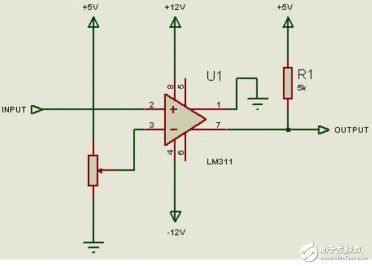 lm311經(jīng)典電路,lm311典型應(yīng)用電路