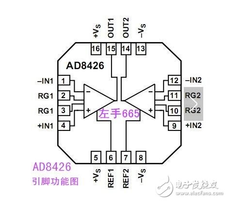 ad620小信號放大電路圖