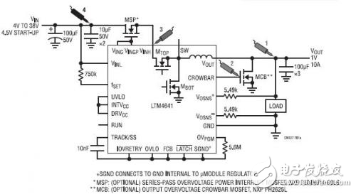 10A μModule降壓型穩壓器解析