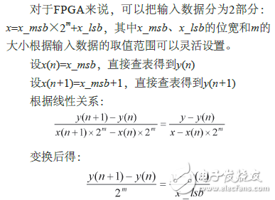 一種基于FPGA硬件求解函數的簡化方法