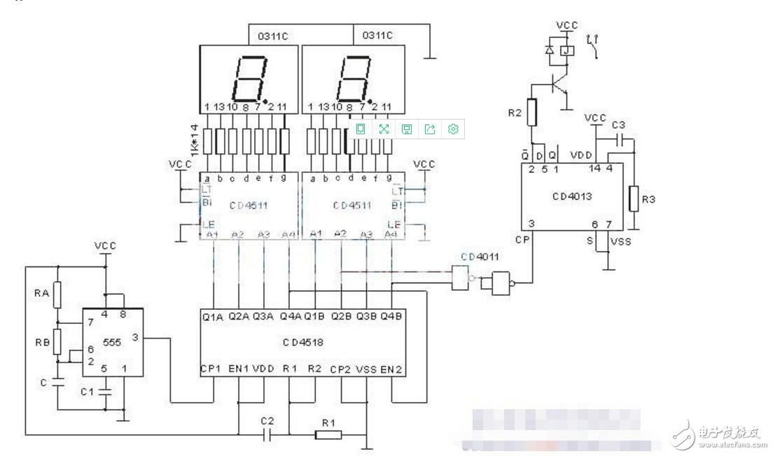 cd4518應用電路匯總