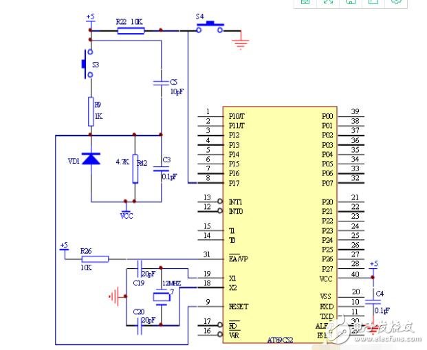 AT89C52單片機定時器如何設置工作方式