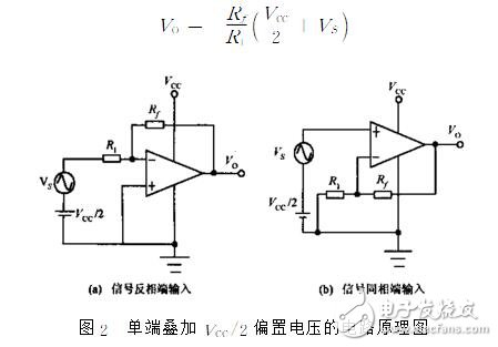 運(yùn)放加偏置電壓電路圖分析