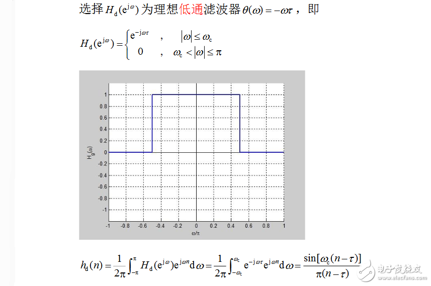 關于第二類線性相位濾波器問題分析