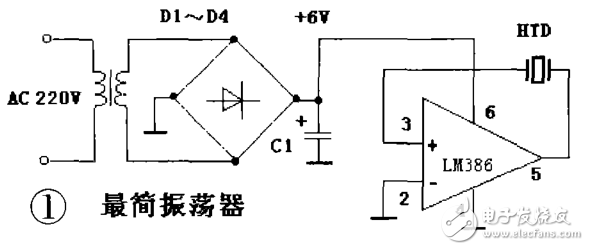 LM386應用電路之振蕩器電路