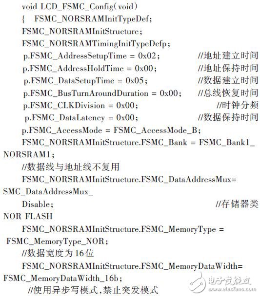  嵌入式開發：STM32 FSMC接口驅動TFT-LCD設計