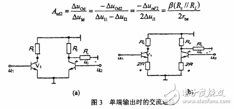 模擬電子電路中差分放大電路的分析