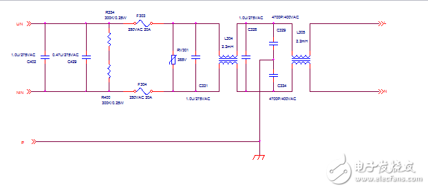 輸入EMI濾波器電路設計規范