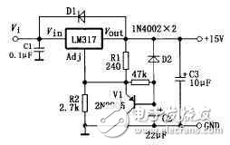 LM317制作簡易電源電路設計