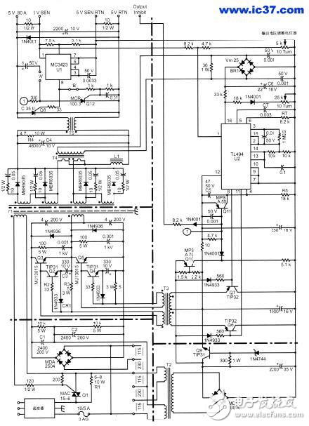 TL494實現單回路控制器及引腳功能詳解