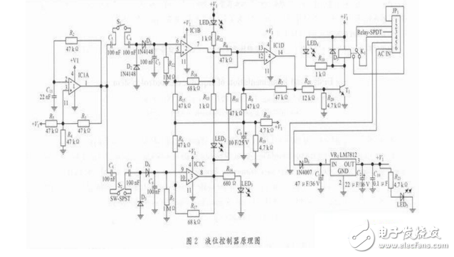 基于lm324的液位控制儀