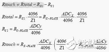 電阻式觸摸屏的基本結構介紹和驅動原理分析
