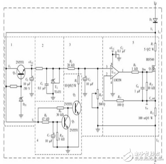 LED電源老化測試中緩啟動恒流電子負載的介紹