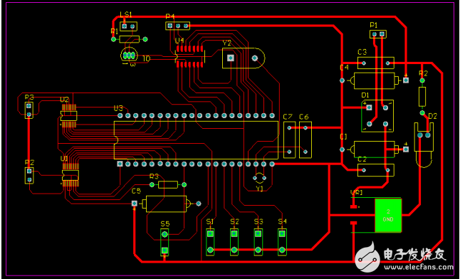 實(shí)驗(yàn)五 ad09 PCB的板層設(shè)計(jì)和布線