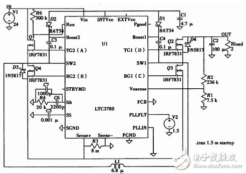 ltc3780典型應用電路圖