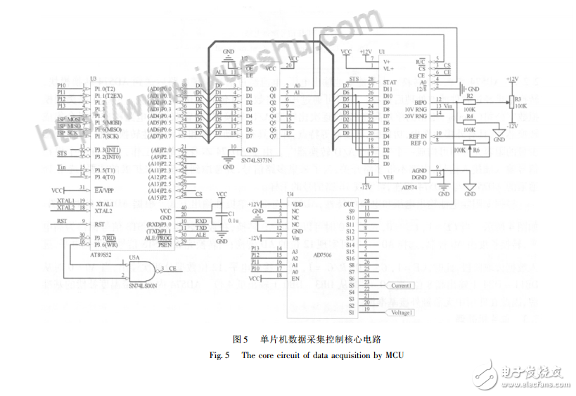 基于AD574的太陽能電池監測系統