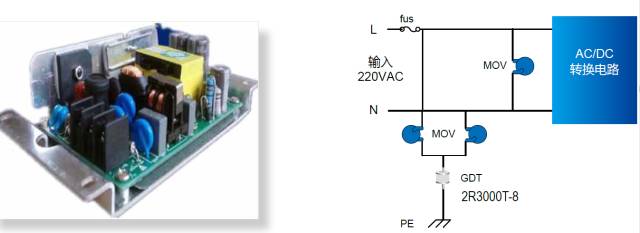 關(guān)于開關(guān)電源之雷擊浪涌的圖文詳解