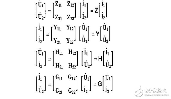 二端口網(wǎng)絡(luò)的等效電路