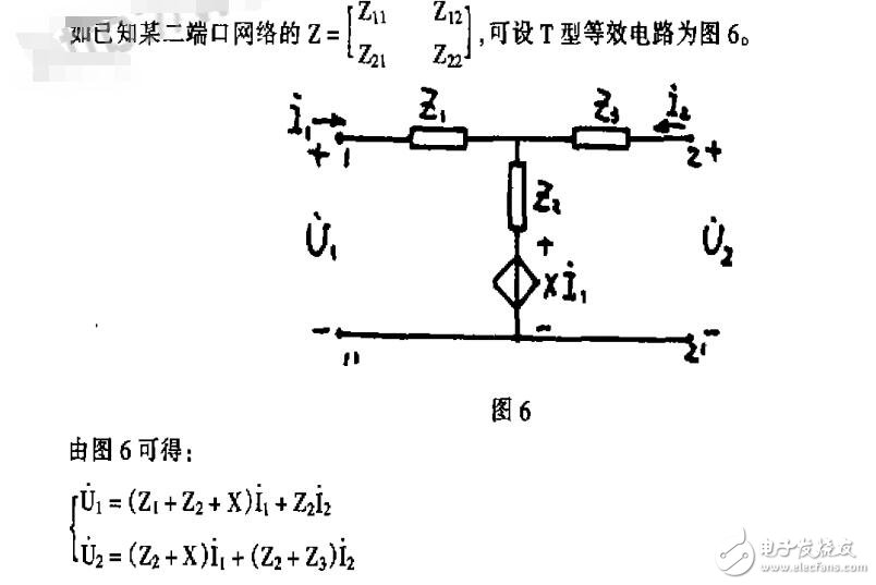 二端口網(wǎng)絡(luò)的等效電路