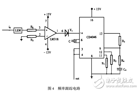 CD4046鎖相環(huán)在感應(yīng)加熱電源中的應(yīng)用