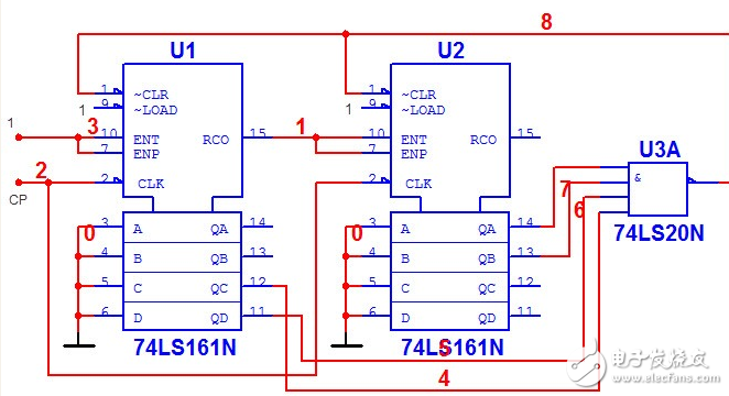 74ls161中文資料_74ls161計數(shù)器功能及其應(yīng)用