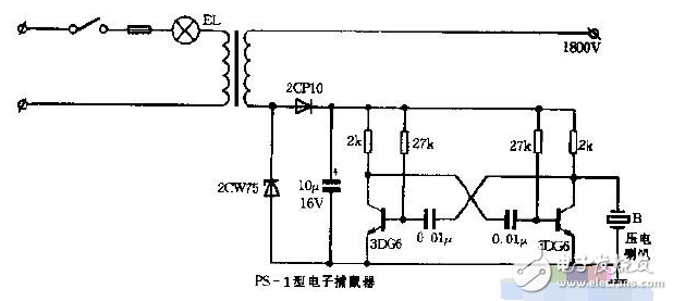 電子捕鼠器電路原理設計集