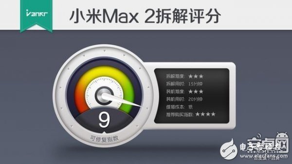 小米Max 2首發拆解：做工提升/維修成本低