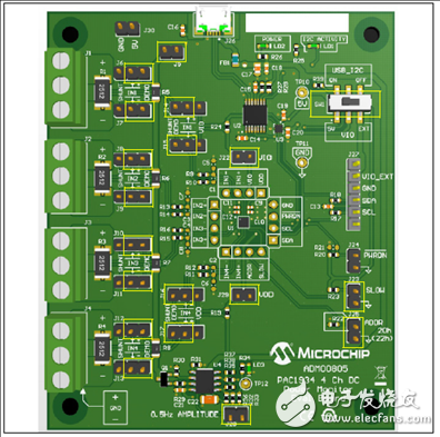 [原創(chuàng)] Microchip PAC1934四路直流電源和能源監(jiān)測方案