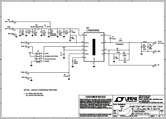 [原創] Linear LT8607 42V 750mA同步降壓穩壓器解決方案