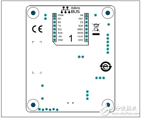 CAN FD控制器MCP2517FD的主要特性 PCB正面布局