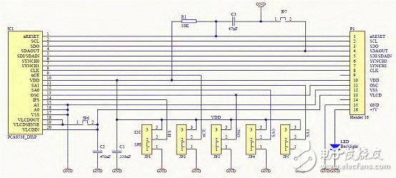 基于PCA8538汽車102x9段玻璃覆晶(COG)LCD驅動解決方案