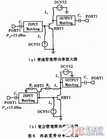 有效抑制了HBT大信號Kink效應的寬帶功率放大器