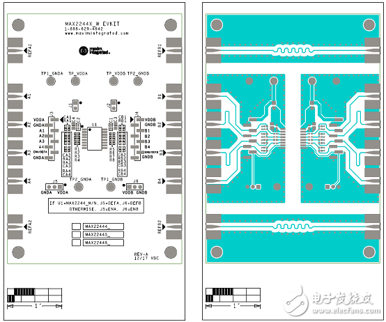 Maxim MAX22444－6快速低功耗四路數字電流隔離器解決方案