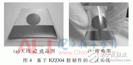 設計：小型超寬帶共面波導（CPW）饋電的MEMS單極子柔性天線