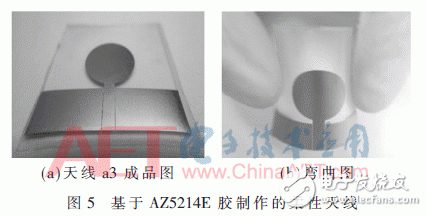 設計：小型超寬帶共面波導（CPW）饋電的MEMS單極子柔性天線