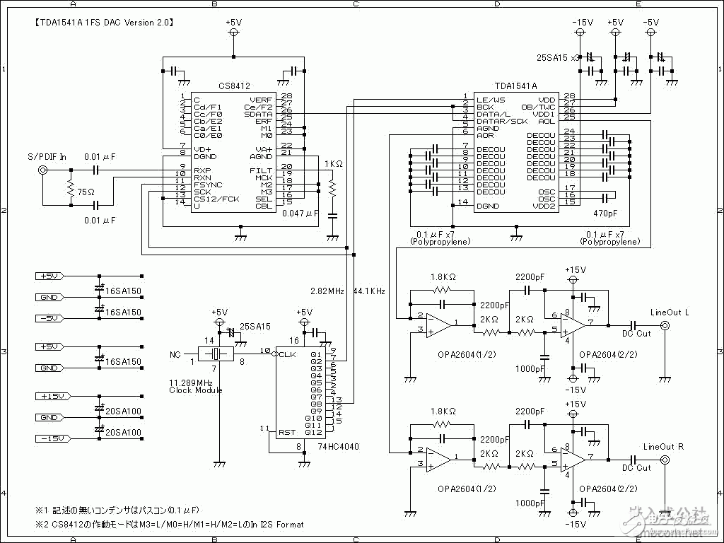 經(jīng)典膽機線路圖集日本TDA1541A DAC V2.GIF