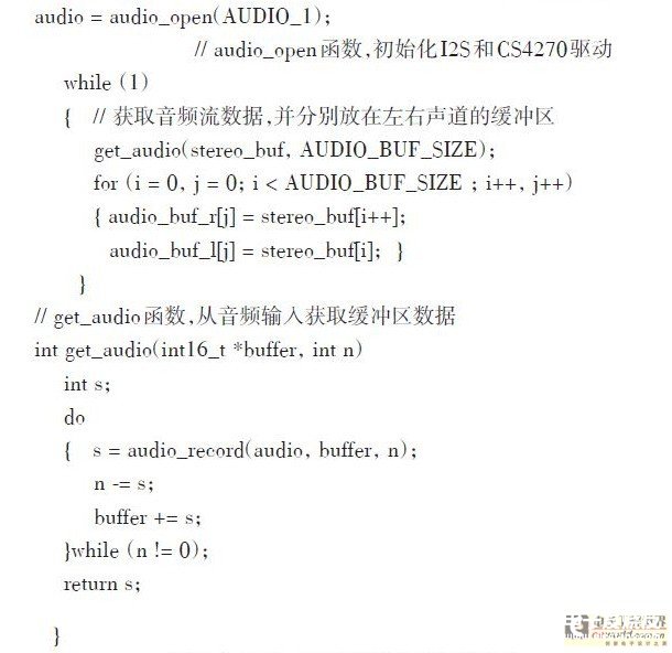 SPB嵌入式音頻處理系統設計